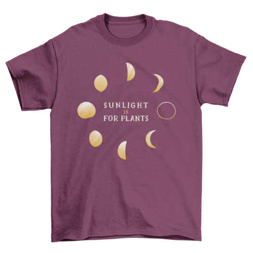 Moon Phase Quote T-shirt
