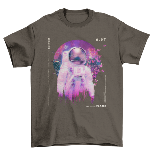 Gorgeous Fashion Glitch Universe Astronaut cosmos space vaporwave