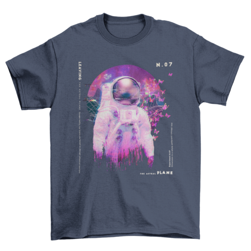 Gorgeous Fashion Glitch Universe Astronaut cosmos space vaporwave
