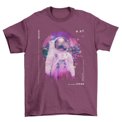 Gorgeous Fashion Glitch Universe Astronaut cosmos space vaporwave