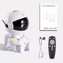 Astronaut Galaxy Projector – Nebula Night Light for Kids & Sci-fi Lovers