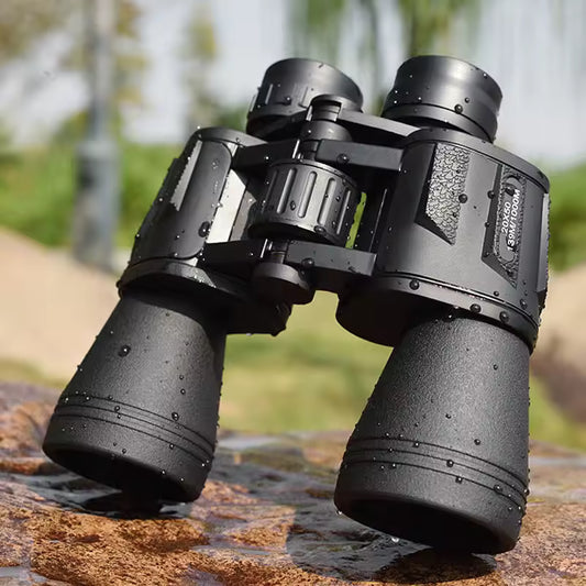 Beginner Stargazing Binoculars – 10×50 Porro Prism with Tripod Support