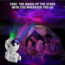 Astronaut Galaxy Projector – Nebula Night Light for Kids & Sci-fi Lovers